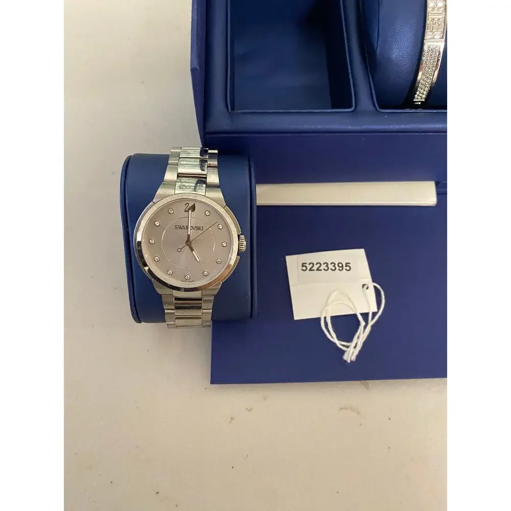 Swarovski 5223395 Octea Crystal Bangle Watch Gift Set